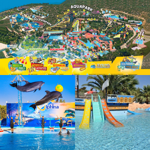 AKBÜK VE ALTINKUMDAN ADALAND AQUAPARK & DOLPHIN PARK